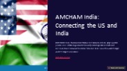 AMCHAM India:Connecting the US and India