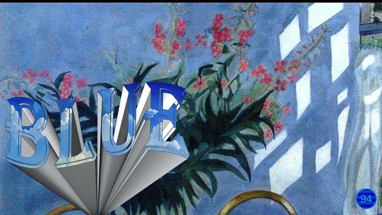 Shades of Blue 94 Marc Chagall