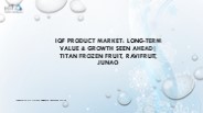 IQF Product Market