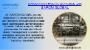Enhancing Efficiency and Safety with SAROM GLOBAL