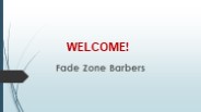 Barbershop in Remuera