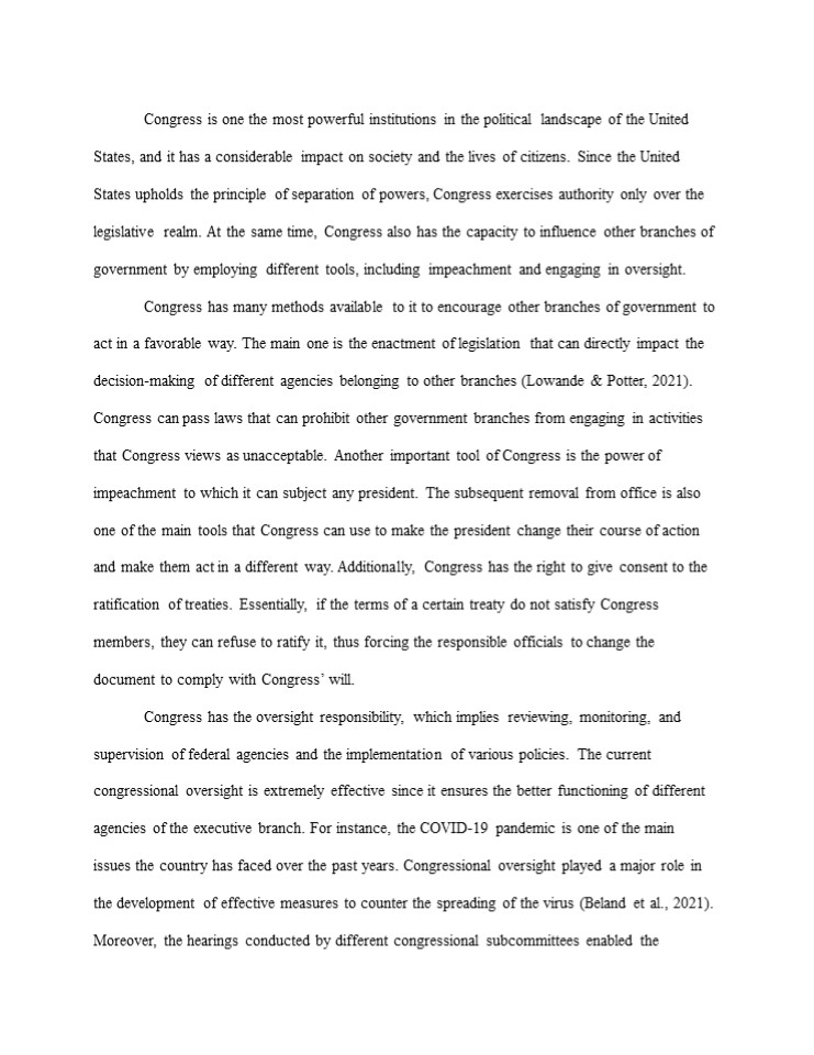 United States Congress