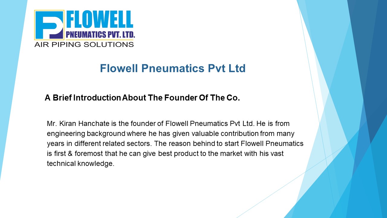 Compressed Air Piping Manufacturer I Flowell Pneumatics (1)