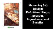 What is Job Design