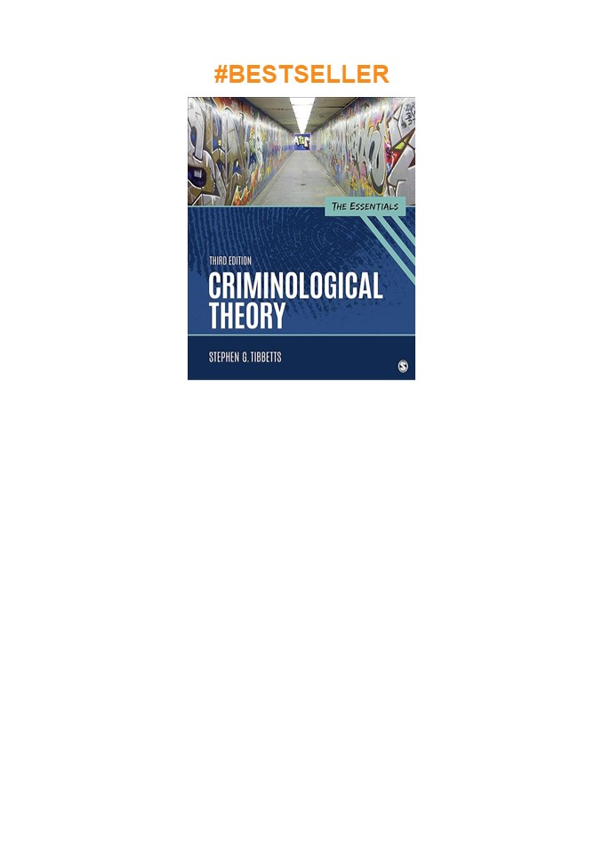⚡download Criminological Theory: The Essentials