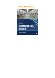 ⚡download Criminological Theory: The Essentials