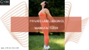 Private Label Leggings Manufacturer