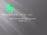 Law Firm Practice Management Software