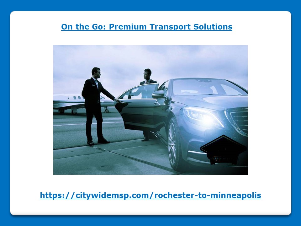 On the Go - Premium Transport Solutions