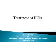 Treatment of ILDs