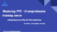 PPC training course