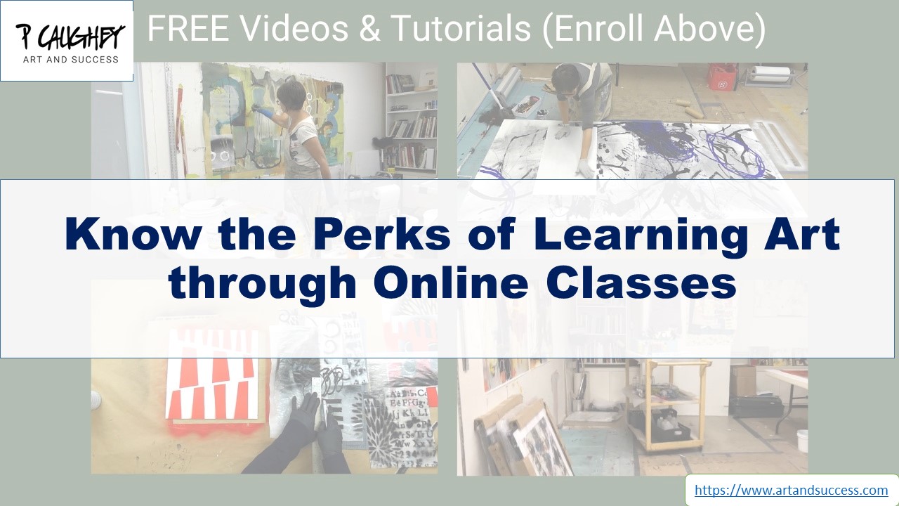 Know the Perks of Learning Art through Online Classes