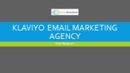 Klaviyo Email Marketing - Email Broadcast