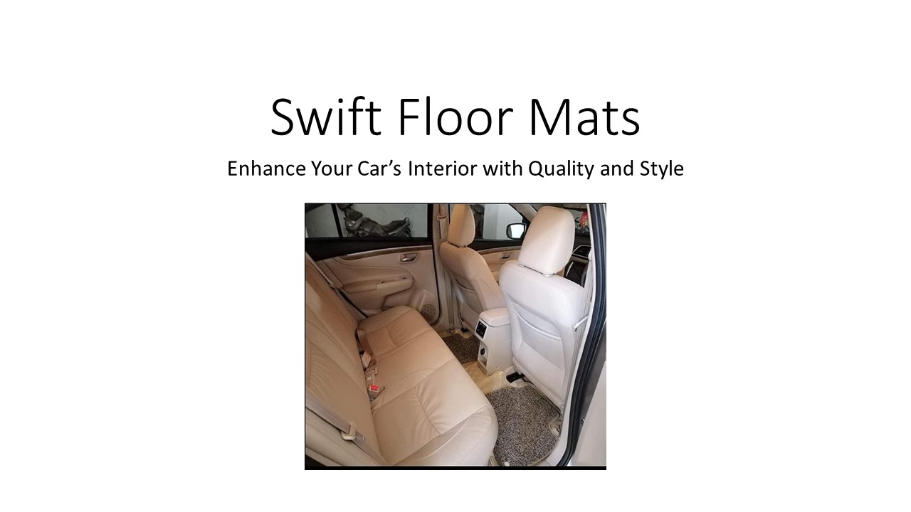 Benefits of Using Swift Floor Mats