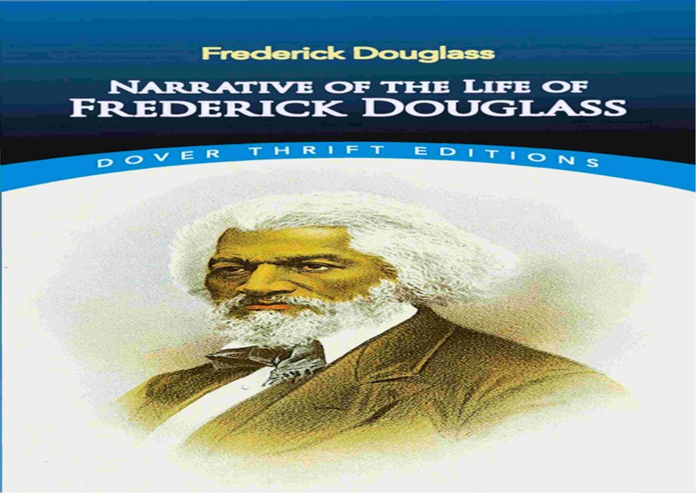 ⚡[PDF] Narrative of the Life of Frederick Douglass (Dover Thrift ...