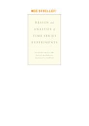 ❤download Design and Analysis of Time Series Experiments
