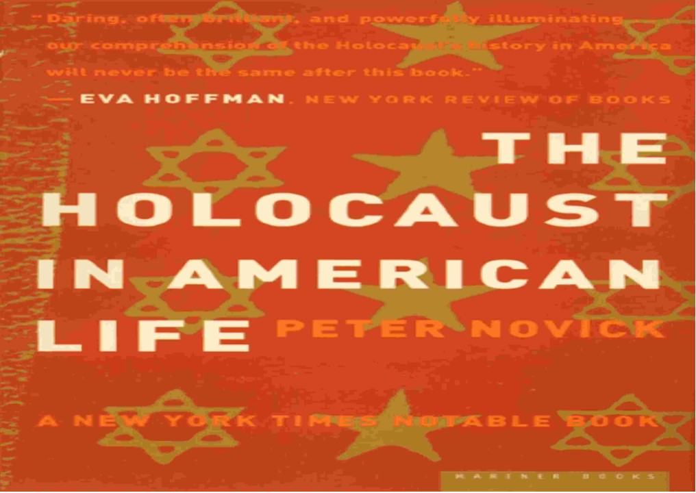 READ⚡[PDF]✔ The Holocaust in American Life