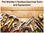 Tools are essential for welding by hand