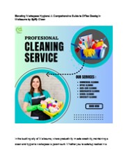 Spiffy Clean - Commercial Cleaning Agency