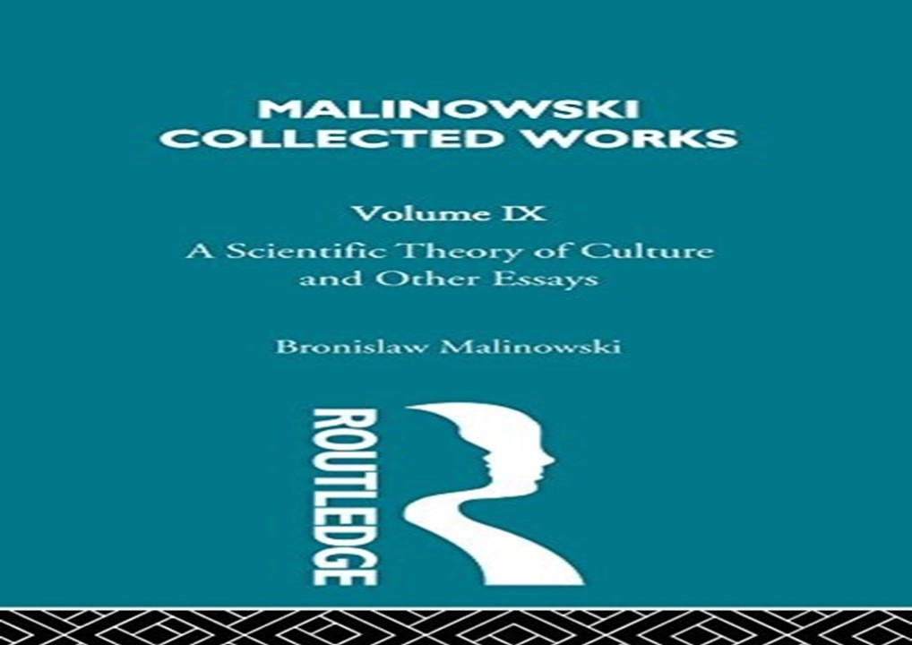 PDF_⚡ A Scientific Theory of Culture and Other Essays: [1944]