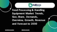Food Processing & Handling Equipment Market