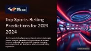 Top Sports Betting Predictions for 2024
