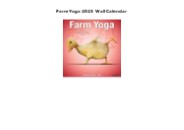 DOWNLOAD PDF Farm Yoga 2023 Wall Calendar