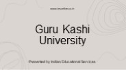 Guru Kashi University