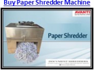 Shredding Machine Manufacturers - Avanti ltd in India