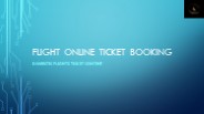 About Domestic Flight