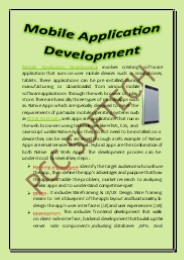 Mobile Application Development at nsp