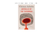 PDF Anthills of the Savannah Paperback â€“ February 4, 1998