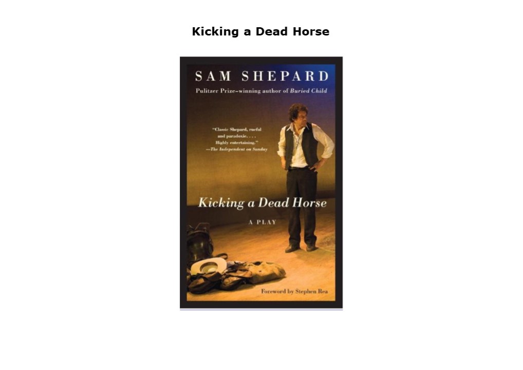 EPUB DOWNLOAD Kicking a Dead Horse