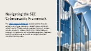 SEC Cybersecurity Framework - Essert Inc