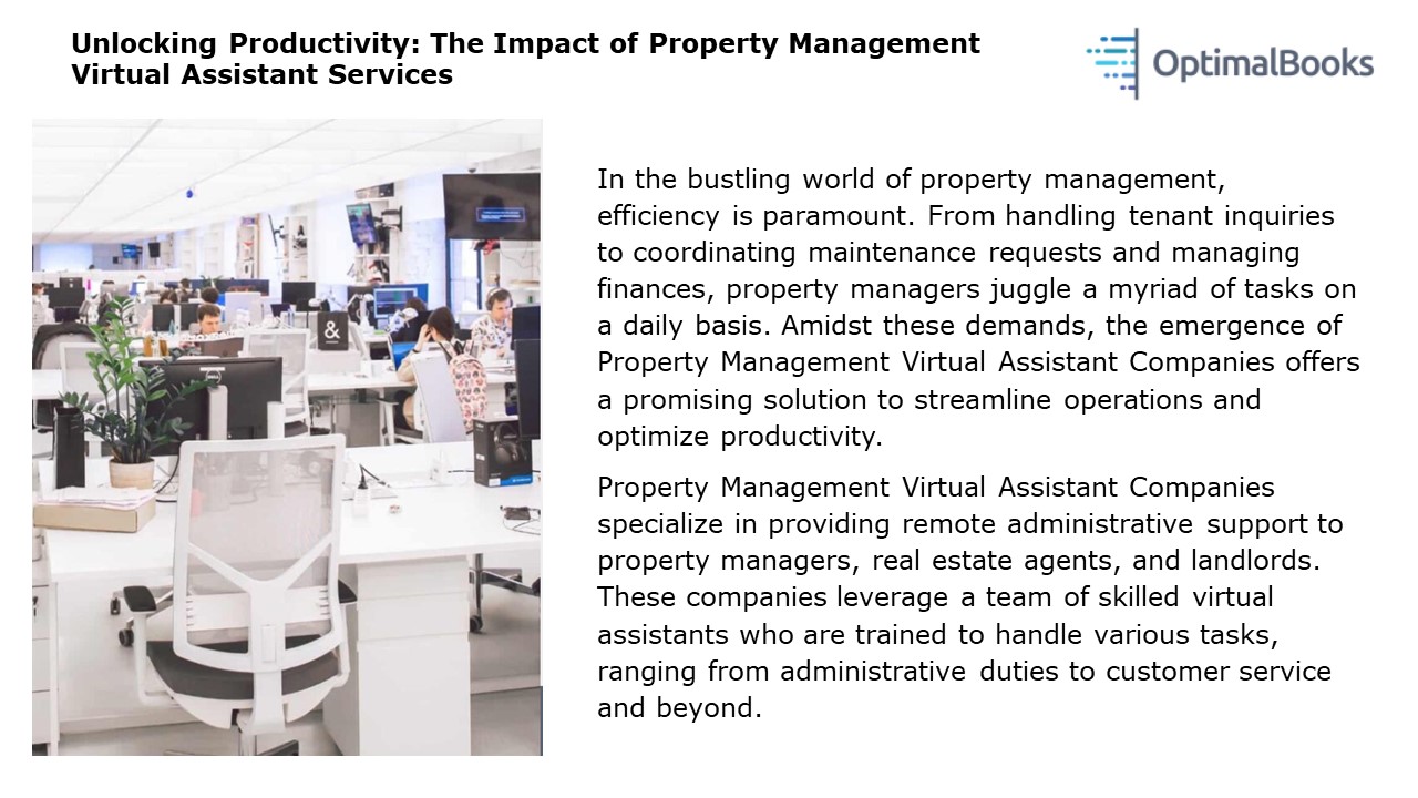 Unlocking Productivity: The Impact of Property Management Virtual Assistant Services