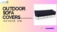 Outdoor Sofa Covers