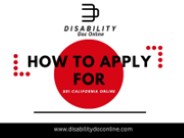 How To Apply For SDI California Online