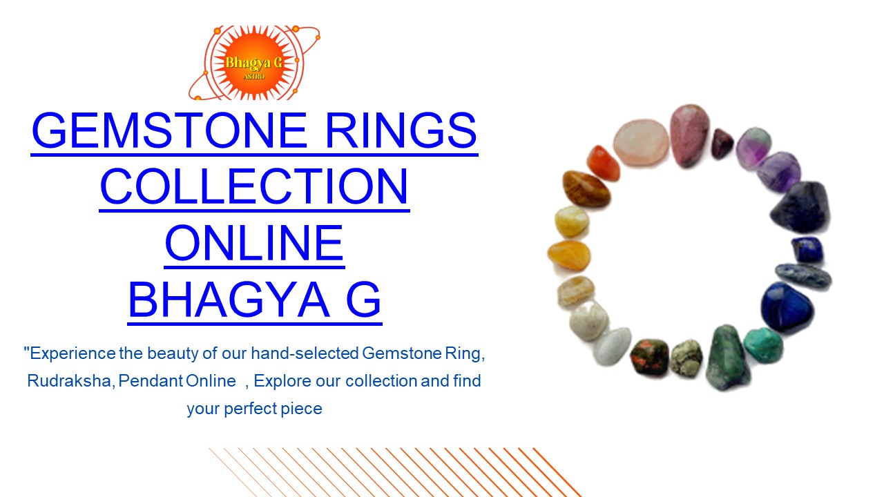 Gemstone rings collection online