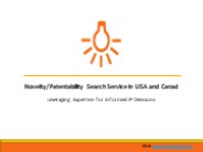 Novelty/Patentability Search Service in USA and Canada | InventionIP