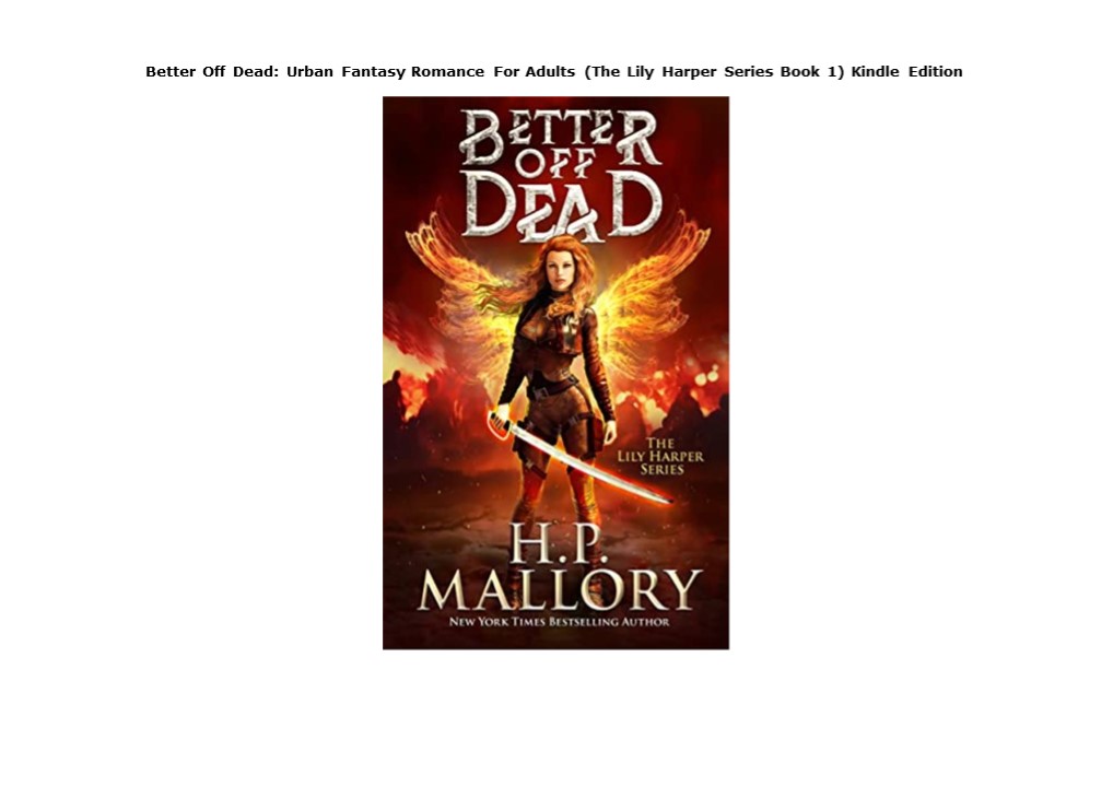 PPT Download PDF Better Off Dead Urban Fantasy Romance For Adults