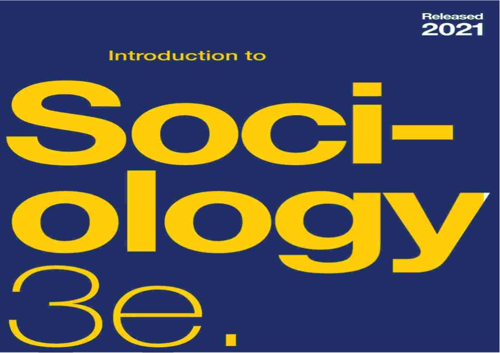 PDF_⚡ Introduction to Sociology 3e