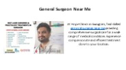 General Surgeon Near Me