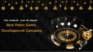 Best Poker Game Development Company