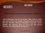Damenhosen Sommer - ECIZO (1)