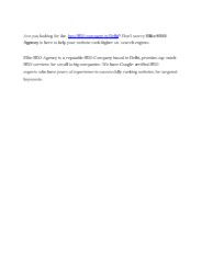 Best SEO Company in Delhi