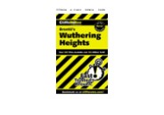 PDF Download CliffsNotes on Bronte's Wuthering Heights