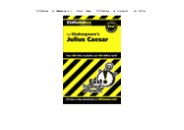 Download PDF CliffsNotes on Shakespeare's Julius Caesar (CliffsNotes on Literature) 1st Edition