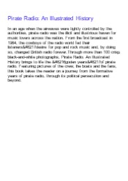 ❤[READ]❤ Pirate Radio: An Illustrated History