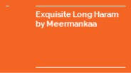 Exquisite Long Haram by Meermankaa