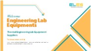 Thermal Engineering Lab Equipment Suppliers